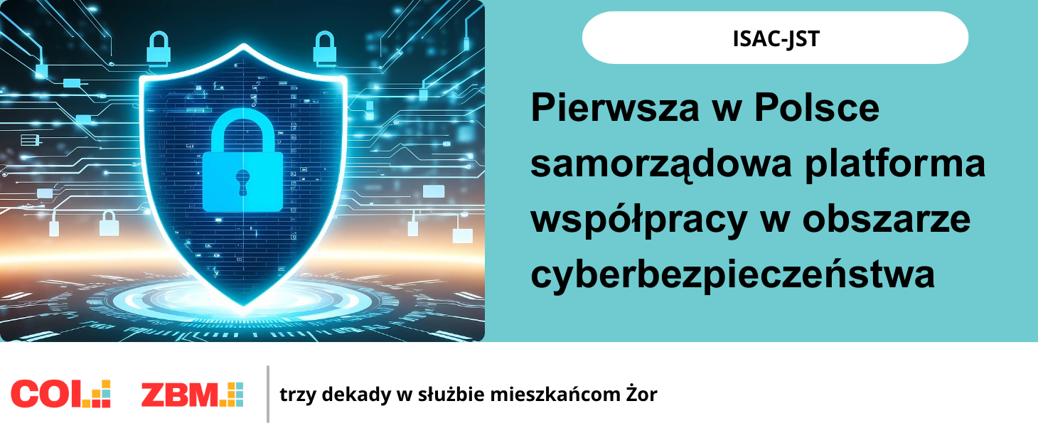 Baner projektu ISAC - platformy wymiany informacji o cyberzagrożeniach